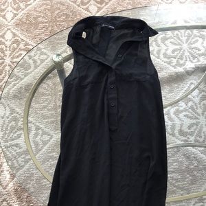 Sheer brandy Melville black dress